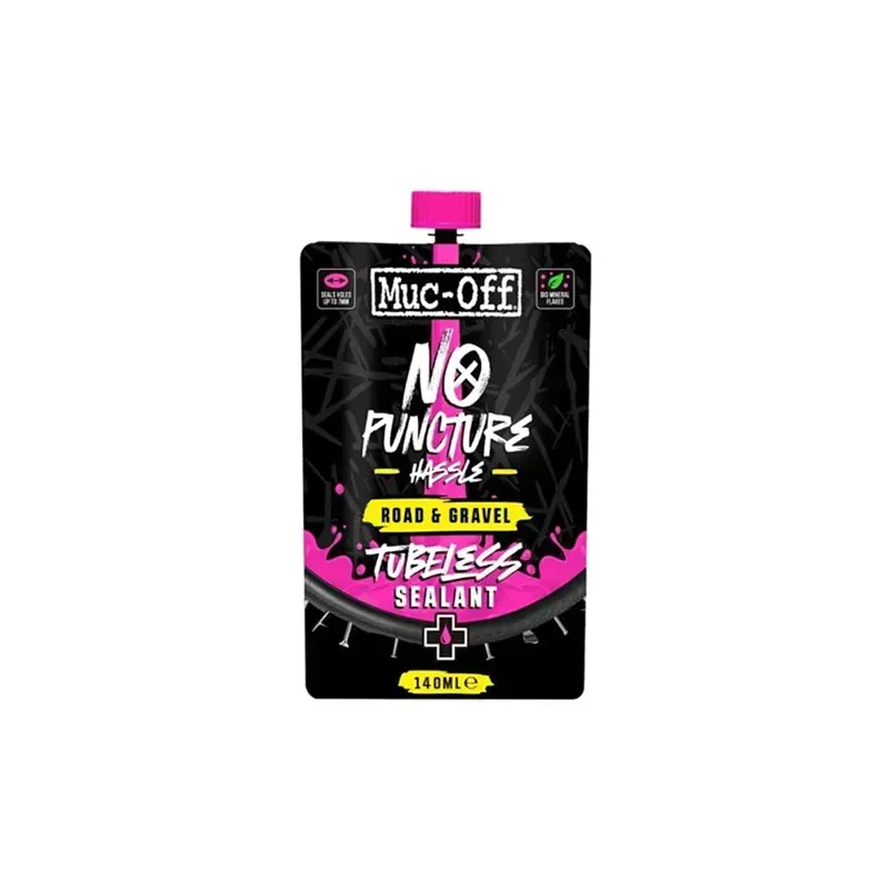 Muc-Off Road and Gravel 140ml Tubeless Sealant in Black