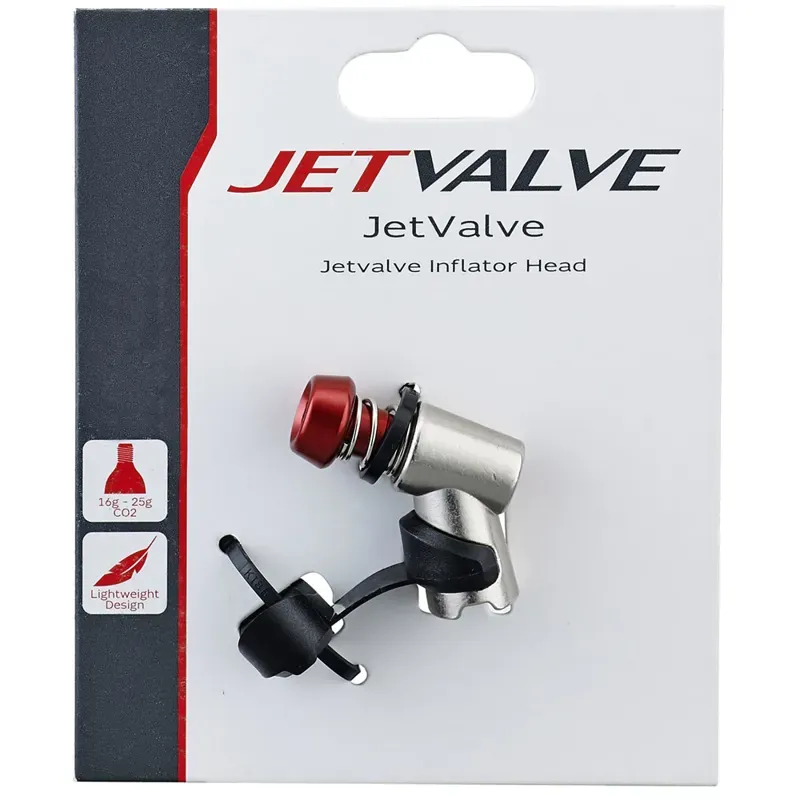 Weldtite Jetvalve Inflator Head in Silver