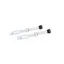 Oxford 80mm Tubeless Alloy Valve in Silver