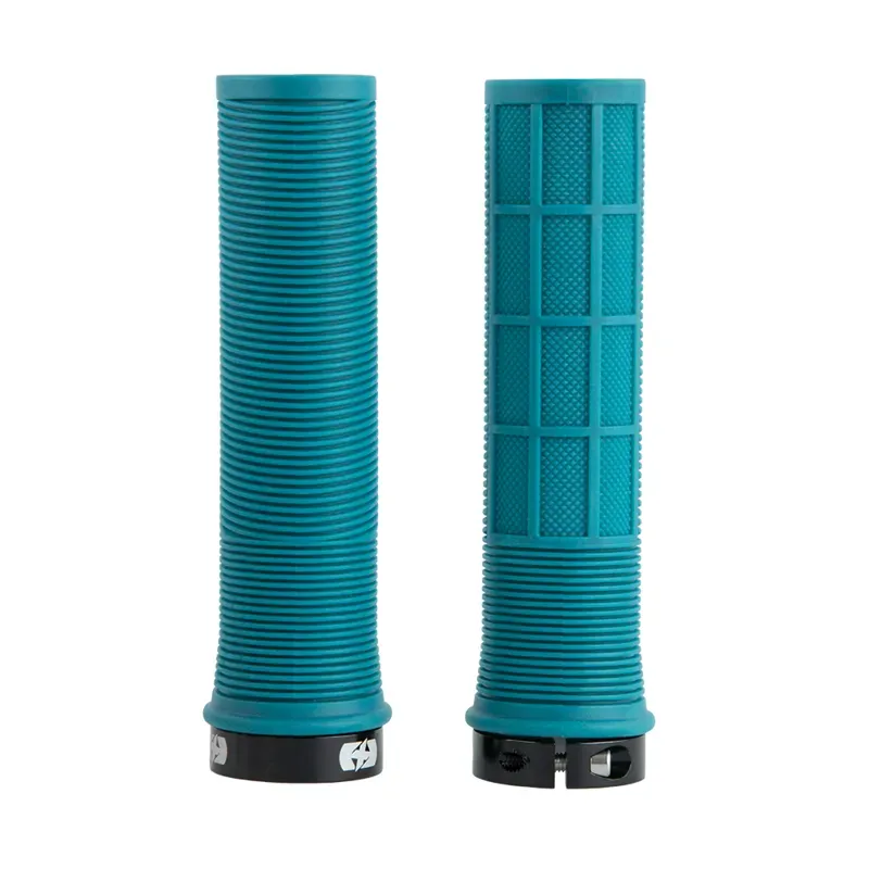 Oxford Driver Lock-On MTB Grips in Blue