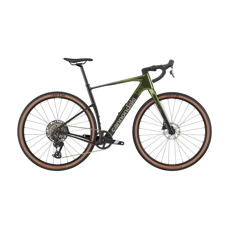 Cannondale Topstone Carbon 2 AXS 1x Gravel Bike in Spruce Green