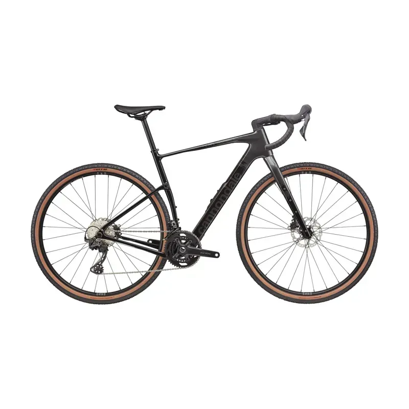 Cannondale Topstone Carbon 3 GRX 2x Gravel Bike in Smoke Black