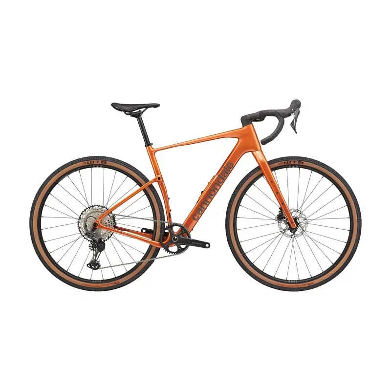 Cannondale Topstone Carbon 3 GRX 1x Gravel Bike in Orange Slice
