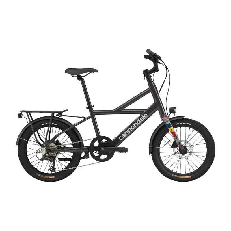 Cannondale Compact Neo Electric Bicycle in Smoke Black