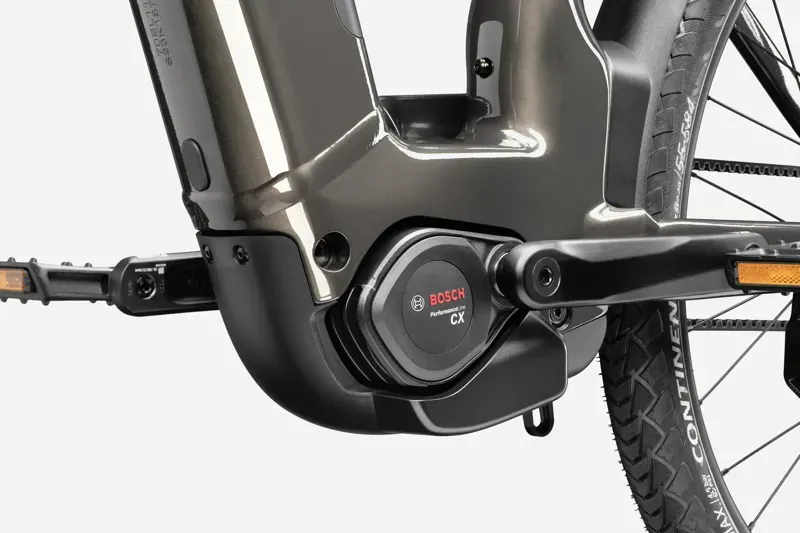 Cannondale Mavaro 2 Low Step-Thru Electric City Bike in Matte Black-5