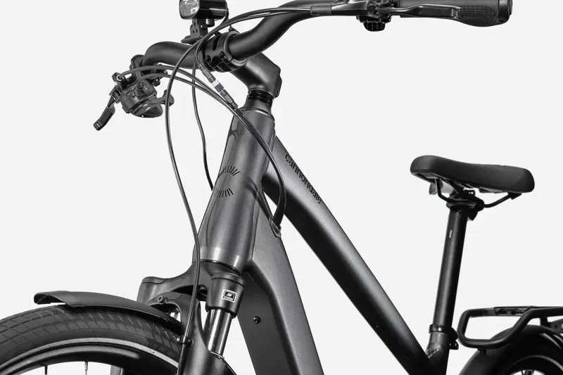 Cannondale Mavaro SL 1 Electric City Bike in Graphite-5