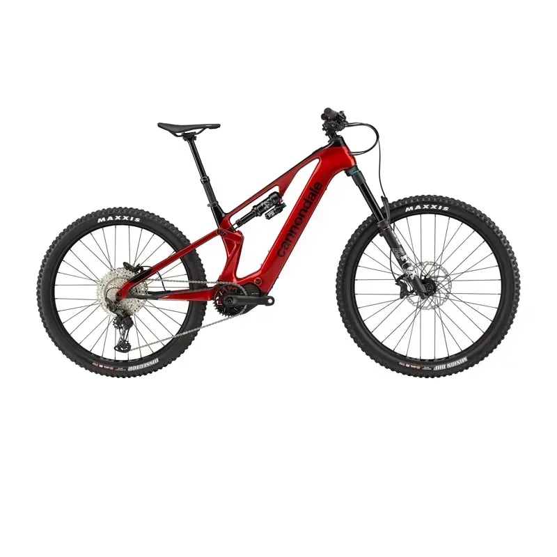 Cannondale Moterra SL 2 Electric Mountain Bike in Red