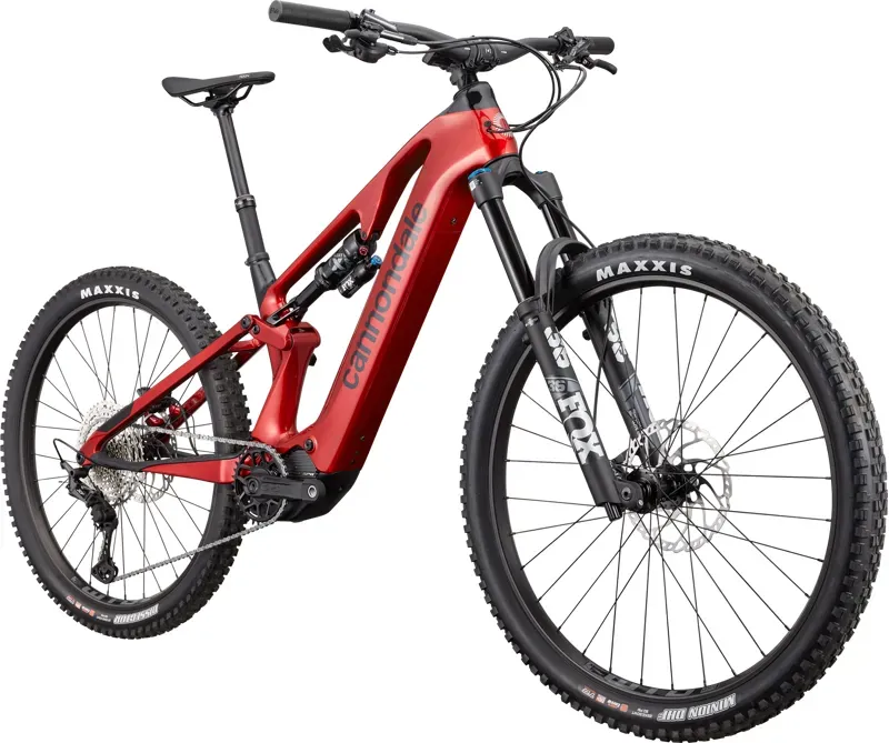 Cannondale Moterra SL 2 Electric Mountain Bike in Red-7