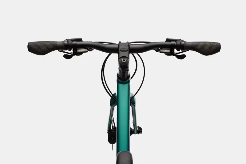 Cannondale Quick 3 Remixte Hybrid Bike in Turquoise-2