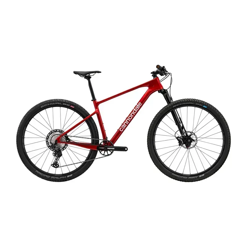 Cannondale Scalpel HT Carbon 2 XC Bike in Red