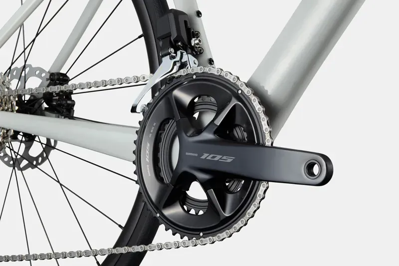 Cannondale SuperSix EVO 3 Road Race Bike in Chalk-6