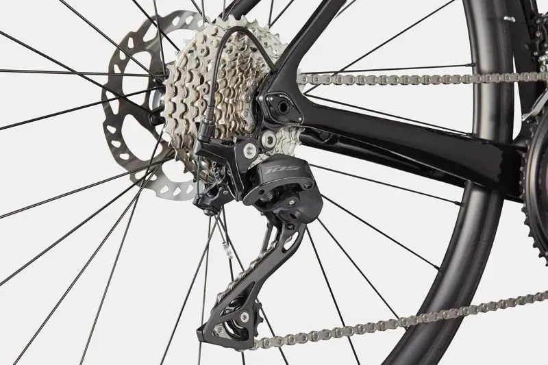 Cannondale SuperSix EVO 4 Road Race Bike in Black-6