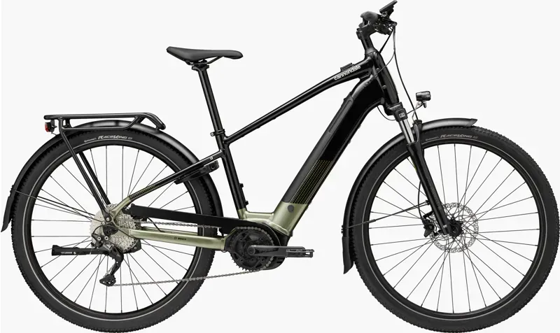 Cannondale Tesoro X 2 Electric City Bike in Mantis Green-1