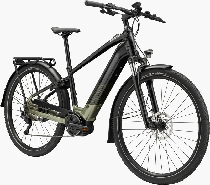 Cannondale Tesoro X 2 Electric City Bike in Mantis Green-2