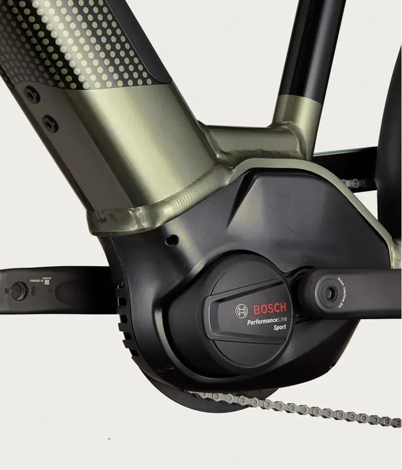 Cannondale Tesoro X 2 Electric City Bike in Mantis Green-3