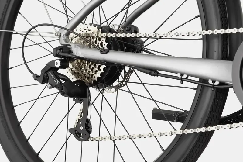 Cannondale Treadwell Neo 2 EQ Electric City Bike in Grey-5