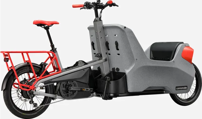 Cannondale Wonderwagen Neo 1 Cargo Bike in Grey-3
