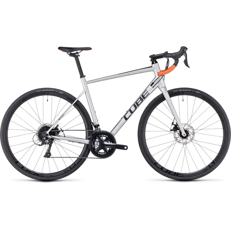 CUBE ATTAIN PRO 2023 Cm silver/orange 60