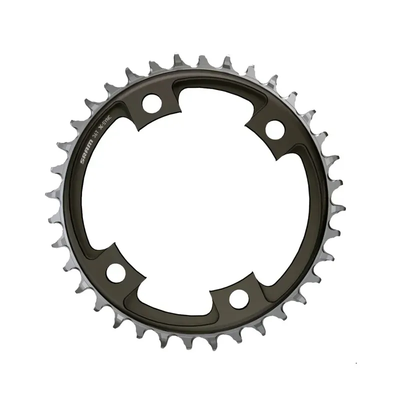 SRAM X-Sync 107-bcd Road Chainring in Blast Black