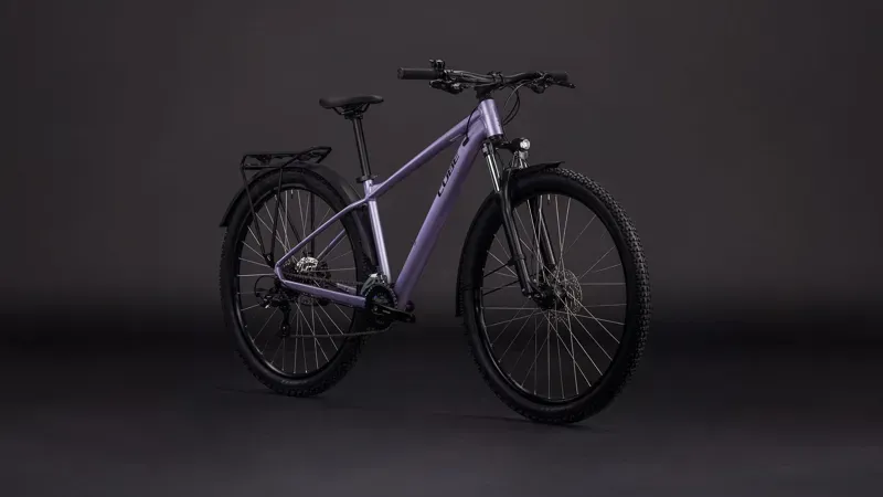 Cube Aim One FE Mountain Bike in Light Purple/Chrome-1