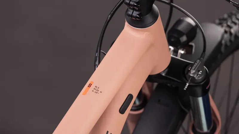 Cube Aim SLX FE Mountain Bike in Blush Rose/Black-2