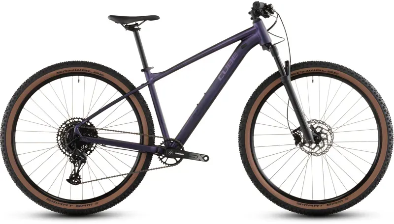 Cube Attention SLX Mountain Bike in Purple Galaxy/Black