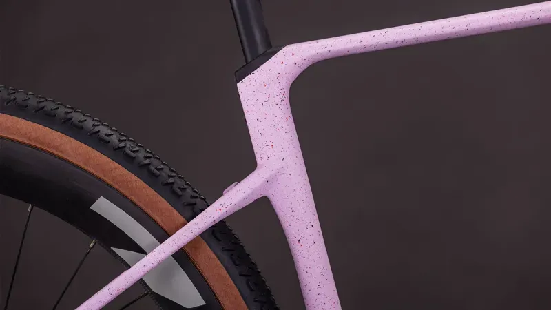 Cube Nuroad C:62 SLX Gravel Bike in Rhodonite/Orange-4