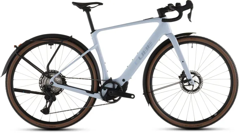 Cube Nuroad Hybrid C:62 SLX 400x FE E-Hybrid Bike in Ice Blue/Prism