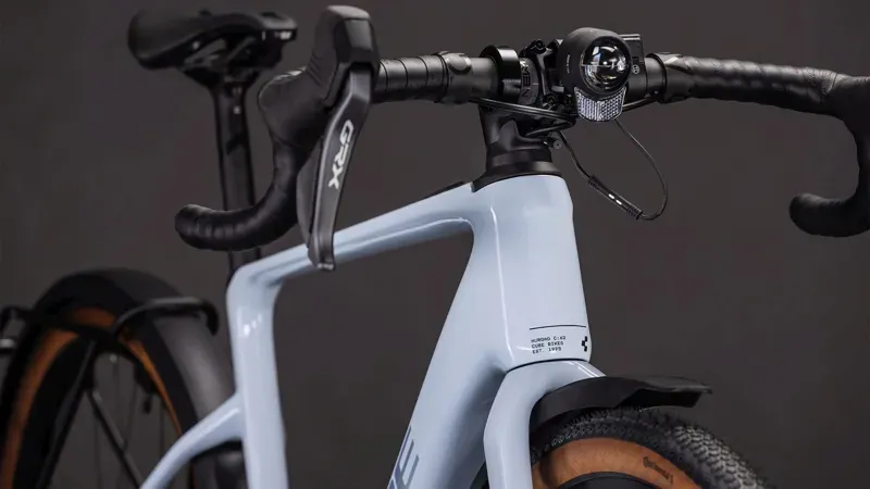 Cube Nuroad Hybrid C:62 SLX 400x FE E-Hybrid Bike in Ice Blue/Prism-5