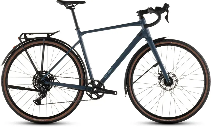 Cube Nuroad One FE Gravel Bike in Grove Green/Black
