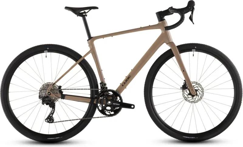 Cube Nuroad Race Gravel Bike in Cappuccino/Black