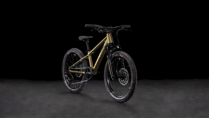 Cube Reaction 200 TM Kids Bike in Golden Time/Black-1