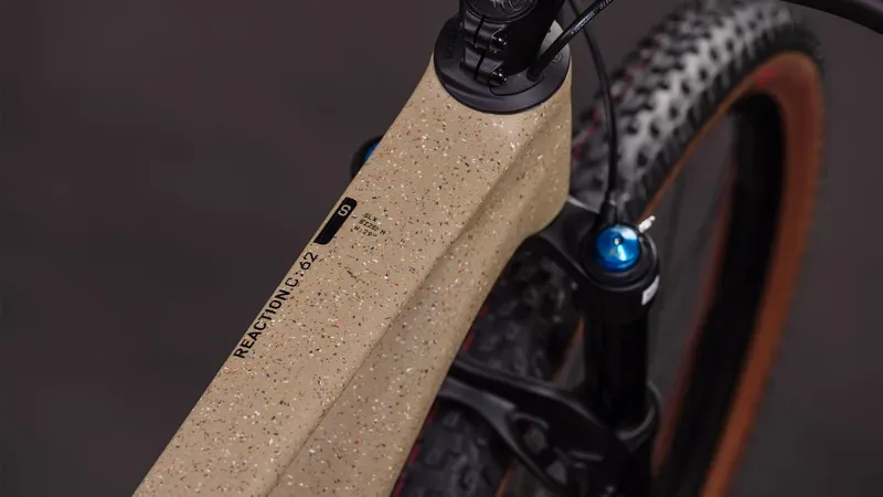 Cube Reaction C:62 SLX Mountain Bike In Mineral Grit/Black-2