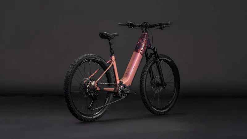 Cube Reaction Hybrid SLX 800 E-MTB in Shift Blush/Art-5