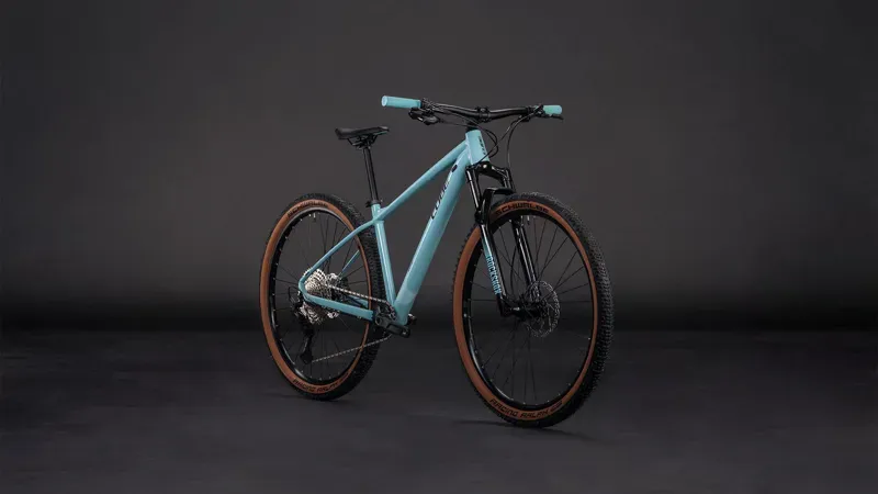 Cube Reaction SLX Mountain Bike in Teal Grey/Black-1
