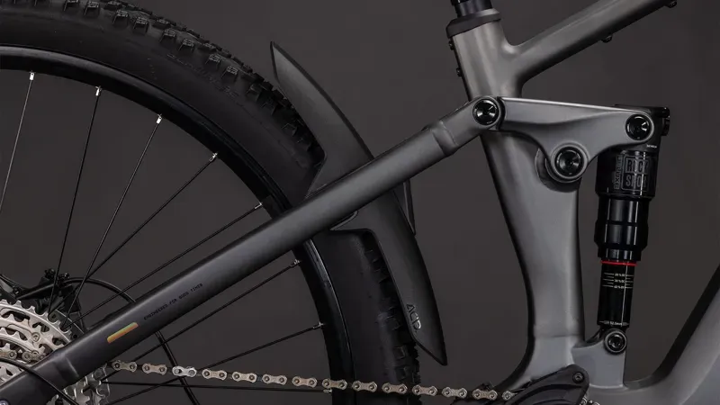 Cube Stereo Hybrid one22 Race 800 E-Hybrid Bike In Slab Grey/Chhrome-4