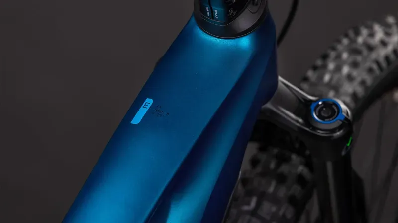 Cube Stereo Hybrid One44 EX 800 E-MTB in Electric Blue/Blue-1