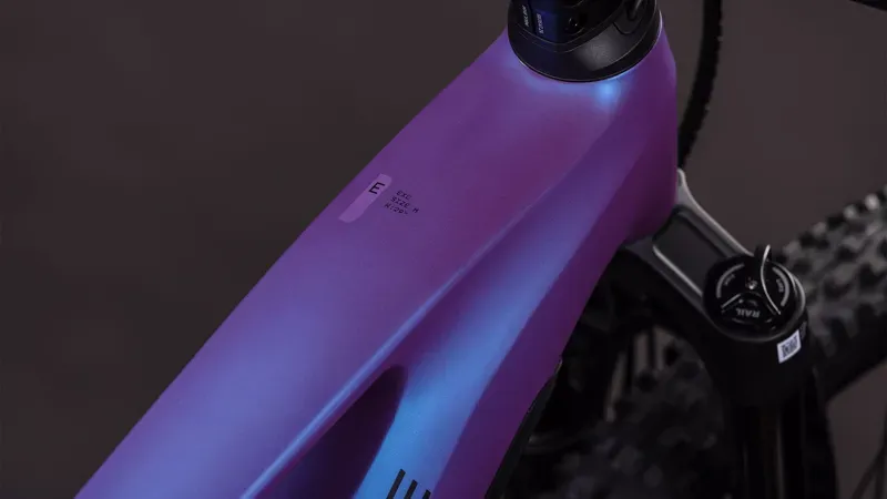 Cube Stereo Hybrid One44 Exc 800 E-MTB in Blue Iris/Black-2