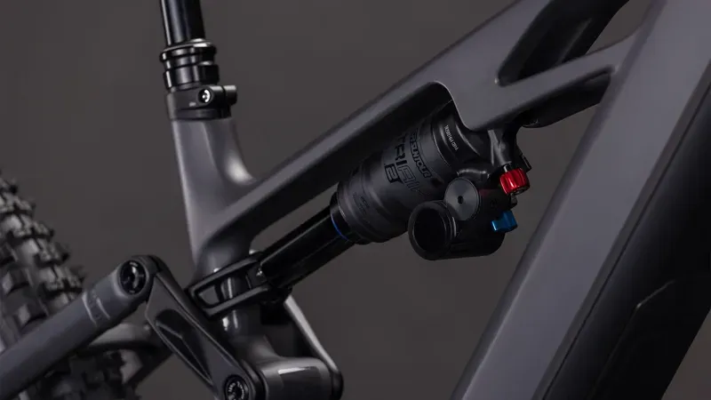 Cube Stereo Hybrid One77 HPC Race 800 E-MTB in Iron Grey/Black-6