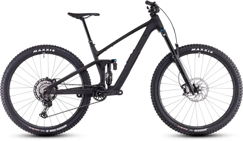 Cube Stereo One55 C:62 SLX 29 Mountain Bike in Blackline