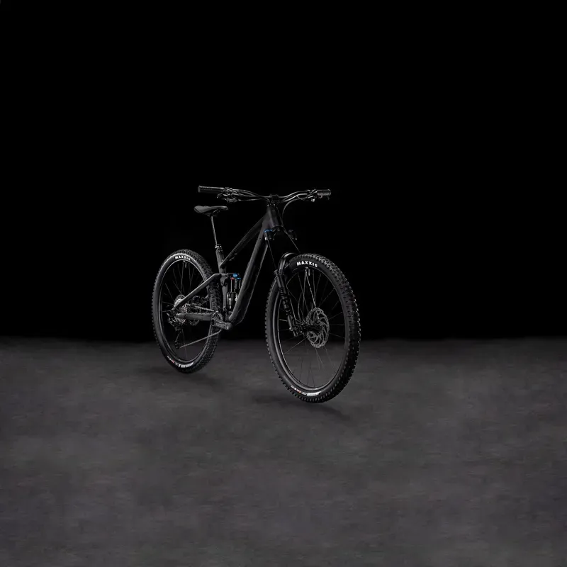 Cube Stereo One55 C:62 SLX 29 Mountain Bike in Blackline-1