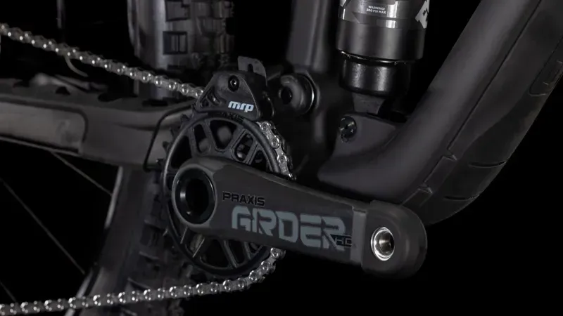 Cube Stereo One55 C:62 SLX 29 Mountain Bike in Blackline-7