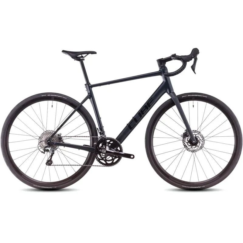 Cube Attain Race Road Race Bike in Night/Black-1