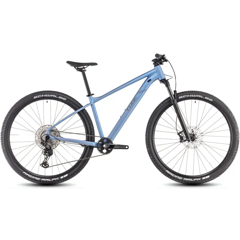 Cube Reaction SLX Mountain Bike in Haze Blue/Reflect