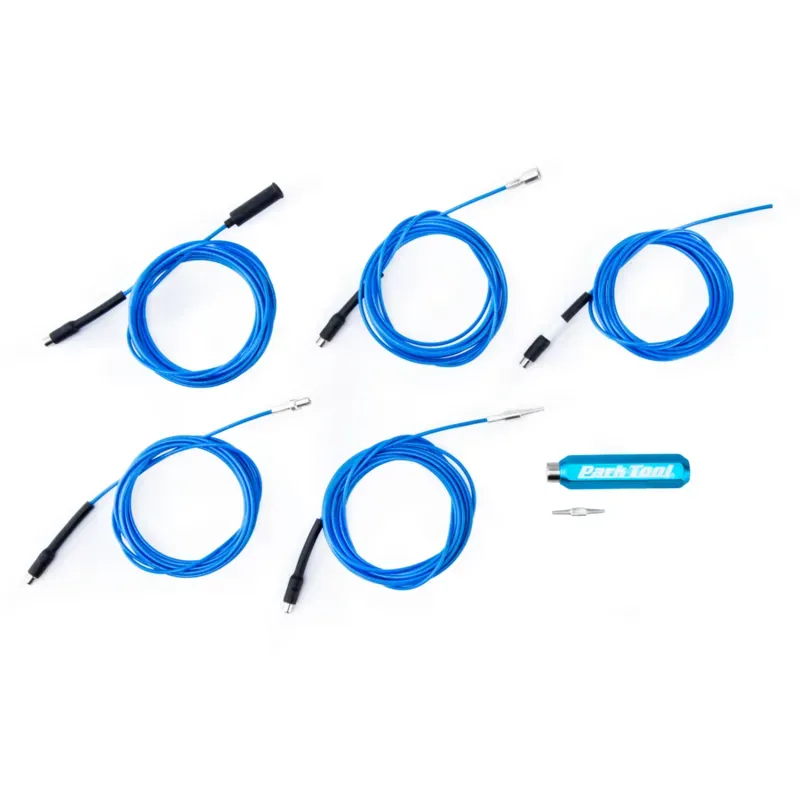 Park Tool Internal Cable Routing Kit in Blue