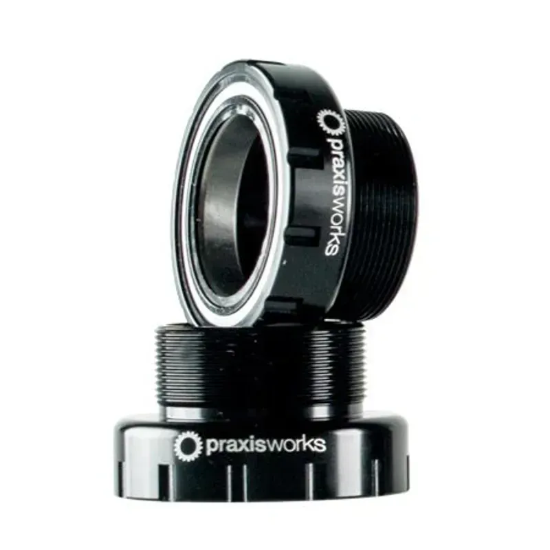 Praxis Works M30 68mm BB30/PF30 Press Fit Bottom Bracket in Black-4