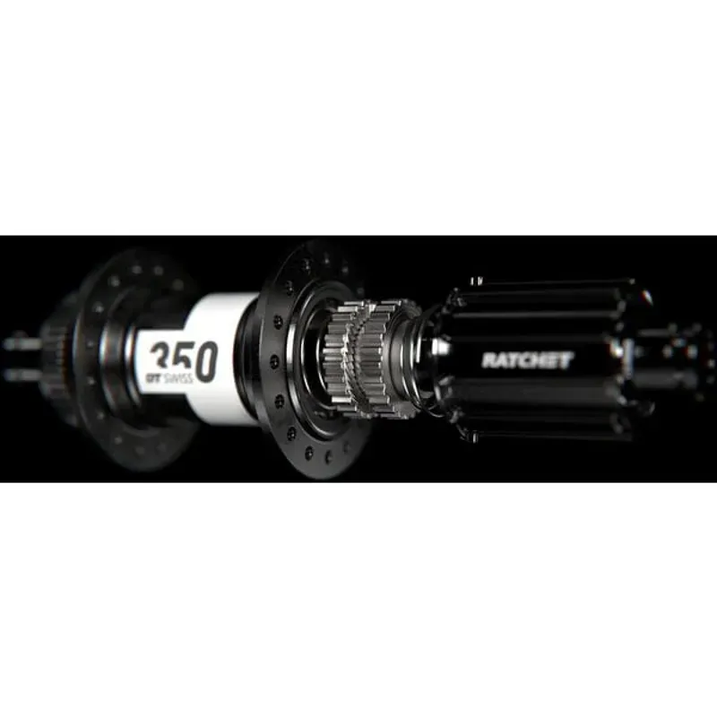 DT Swiss 350 Straight Pull 100x12mm Centre Lock 24h Front Hub in Black-1