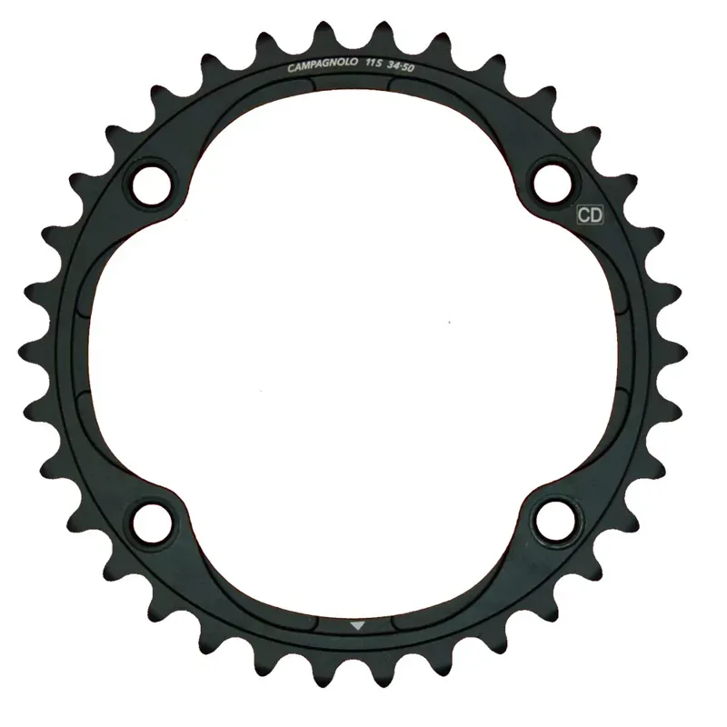 Campagnolo Campag Potenza11 HO Chainrings in Black-1