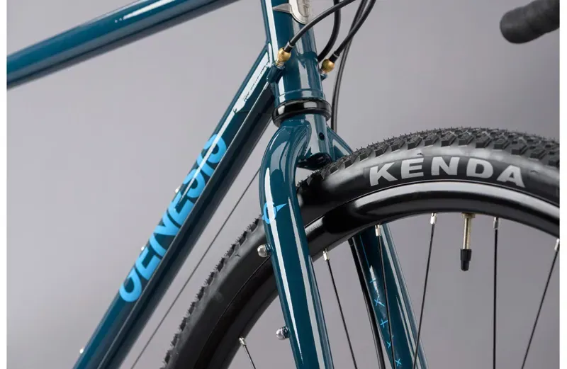 Genesis Croix De Fer 20 Steel Gravel Bike in Blue-4
