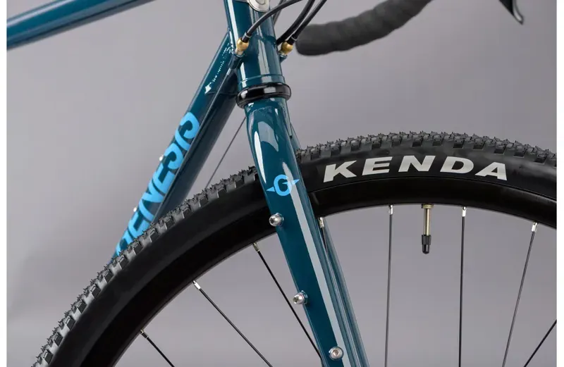 Genesis Croix De Fer 20 Steel Gravel Bike in Blue-5